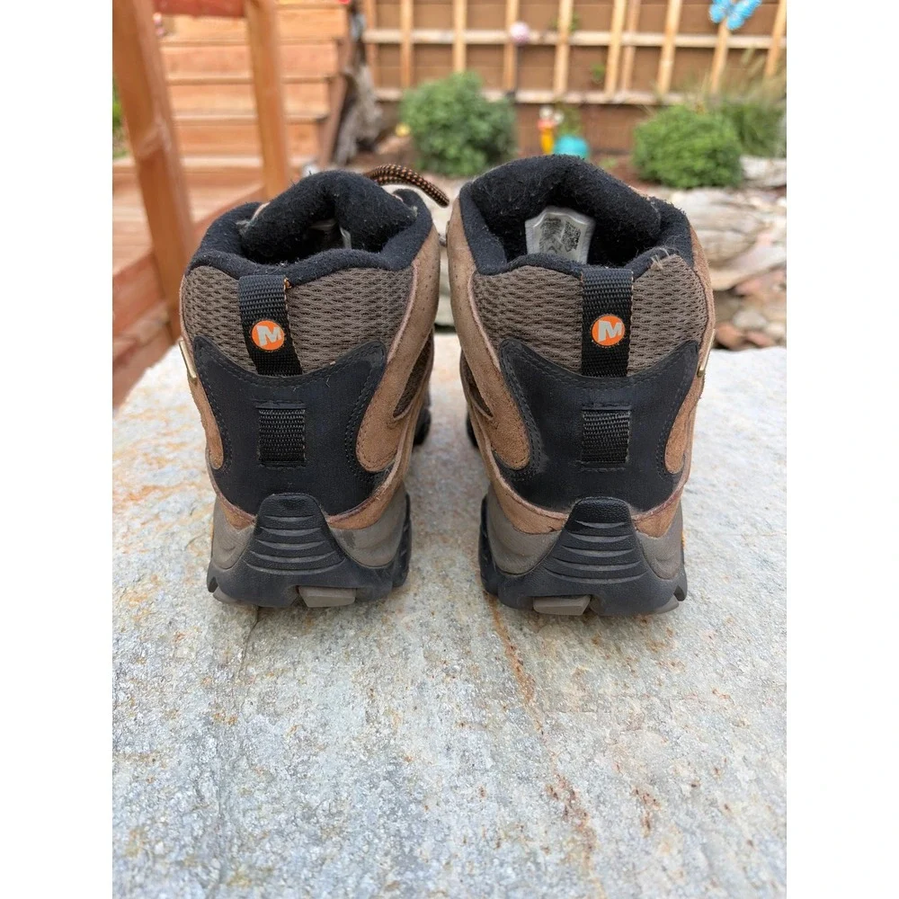 Merrell Moab 3 Mid Waterproof Mens Hiking Boots Brown J035839Z Size 7